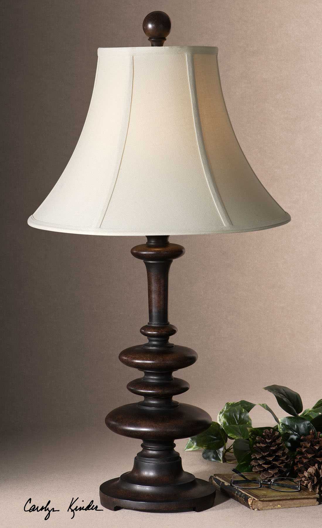 Uttermost Arnett Rustic Bronze Table Lamp | UT26423