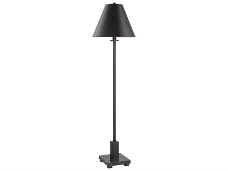 Uttermost Pilot Satin Black Metal Buffet Lamp