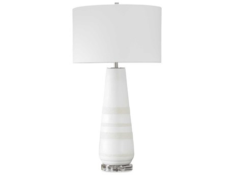 Uttermost Santino Dove Gray Drum with Liner Buffet Lamp