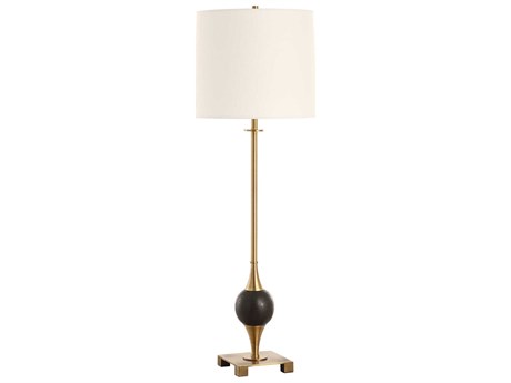 Uttermost Dempsey Plated Brass Buffet Lamp