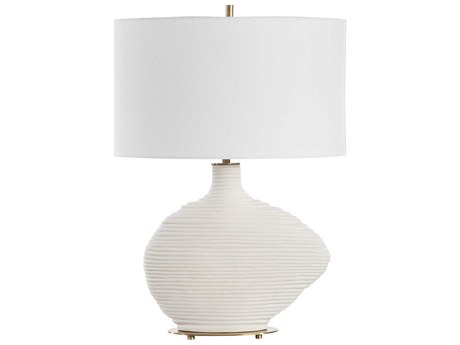 Uttermost Duostacked Warm White Table Lamp