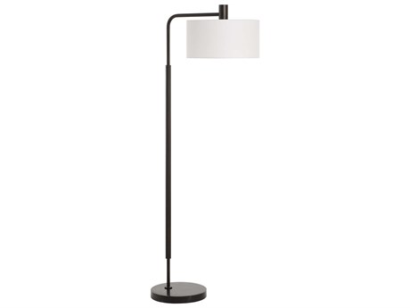 Uttermost Richie Satin Black Floor Lamp