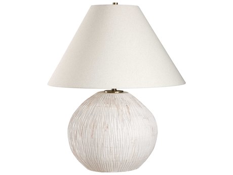 Uttermost Meryl Aged White Buffet Lamp