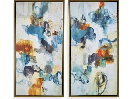 Uttermost Casual Moments Framed Abstract Art Set of 2