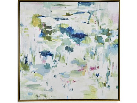 Uttermost Abstract Reflections Framed Canvas Art