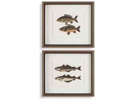 Uttermost The Catch Framed Fish Prints Set of 2