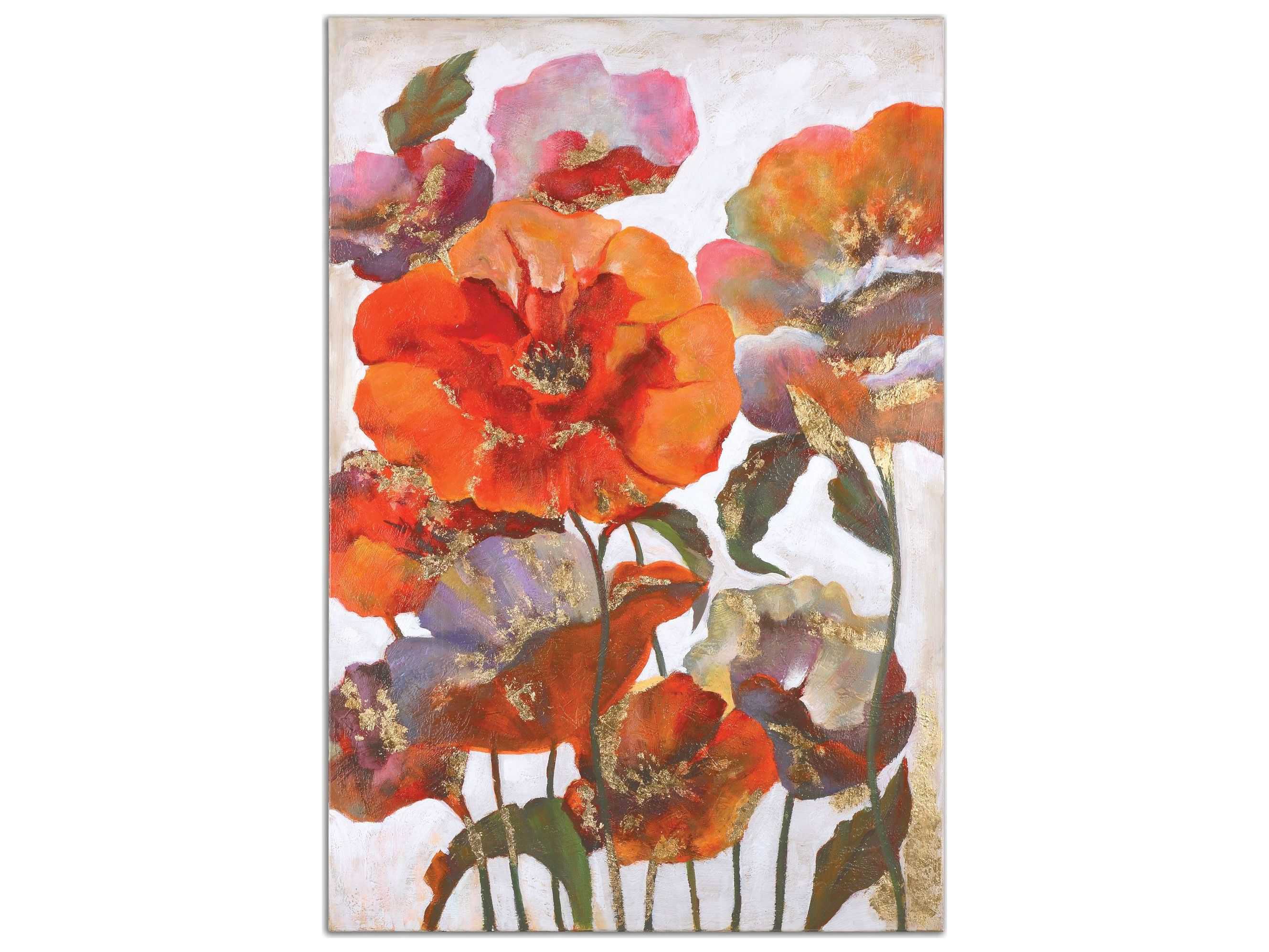 Uttermost Delightful Poppies Floral Wall Art | UT35307