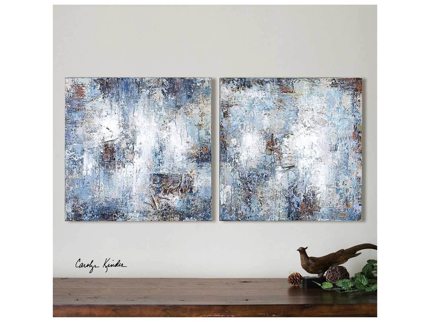Uttermost Carolyn Kinder Stormy Day Modern Art (Set of Two) UT41425
