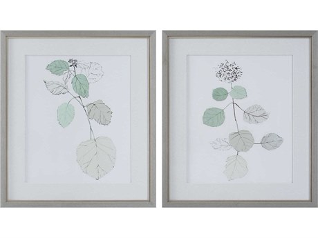 Uttermost Come What May Framed Print / Painting Set of 2