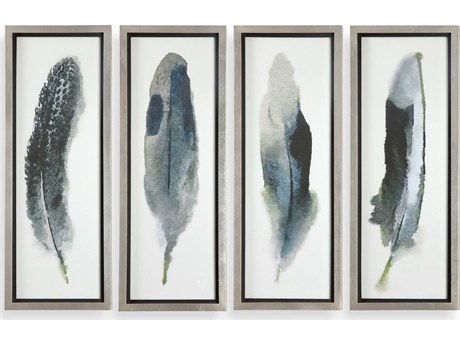Uttermost Feathered Beauty Prints Set of 4