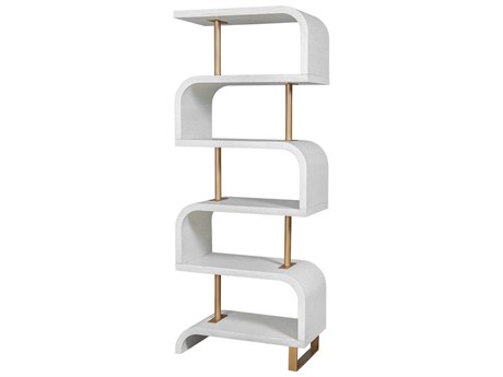 Uttermost Bia Modern White Etagere
