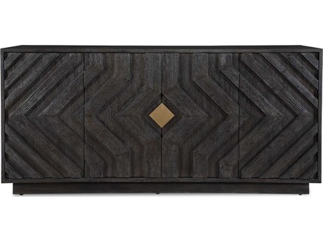 Uttermost 68" Oak Wood Natural Faulkner Sideboard