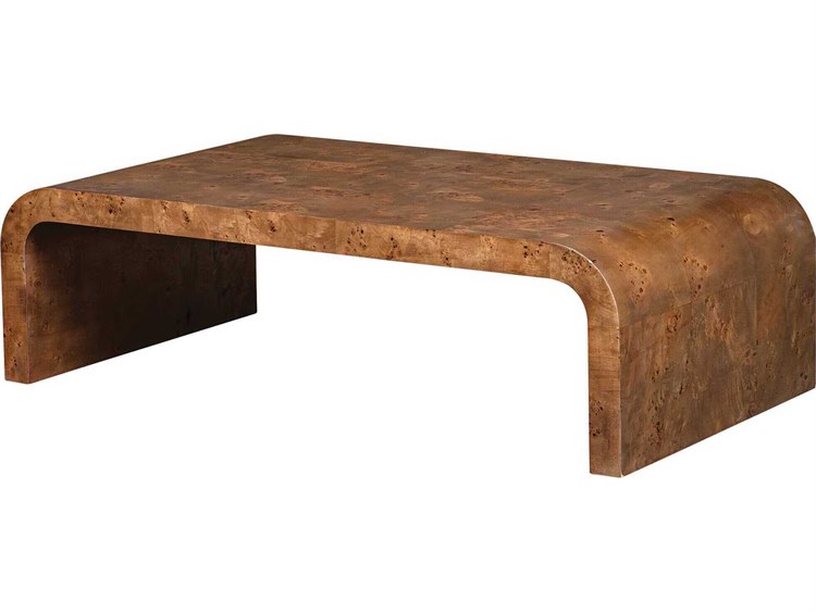 Photos - Coffee Table Uttermost Carraway Rectangular Wood Natural 50087