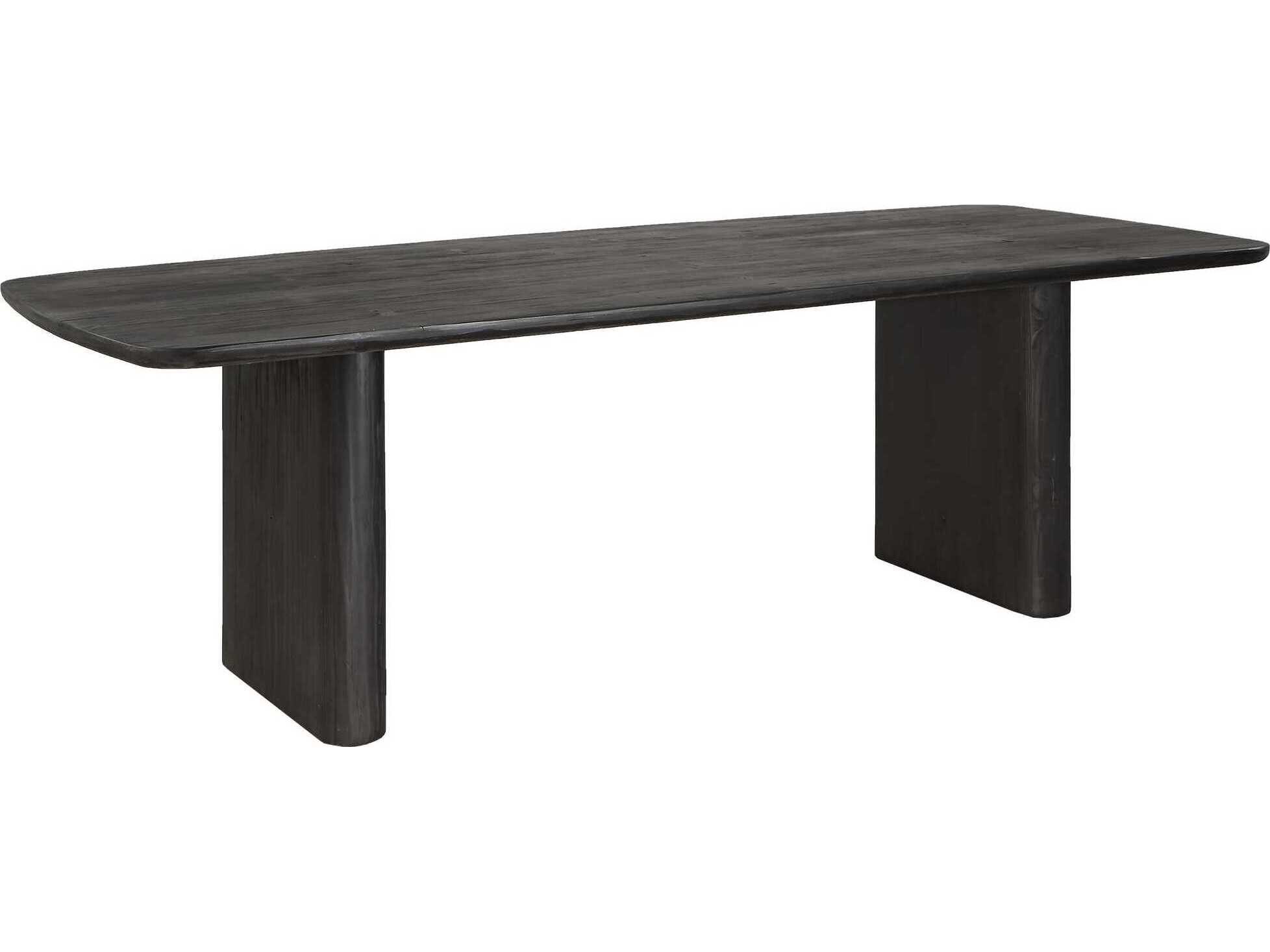 Uttermost Kirin Rectangular Wood Black Dining Table