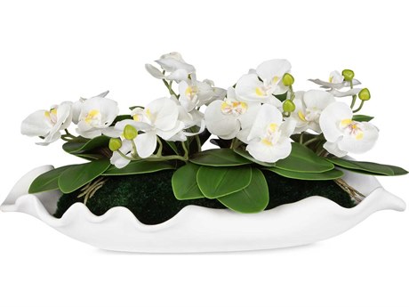 Uttermost Opulence Orchid Centerpiece with Bowl