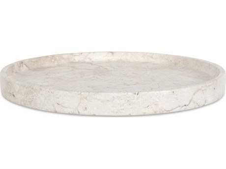 Uttermost Outdoor Travessa Outdoor Round Stone Tray