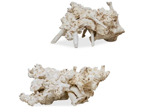 Uttermost Outdoor Elemental Root Outdoor Sculptures Set of 2