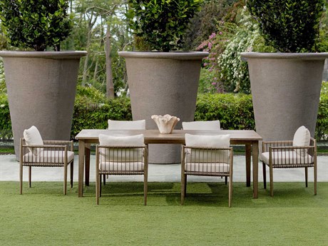 Uttermost Outdoor Forsyth Wood Dining Set
