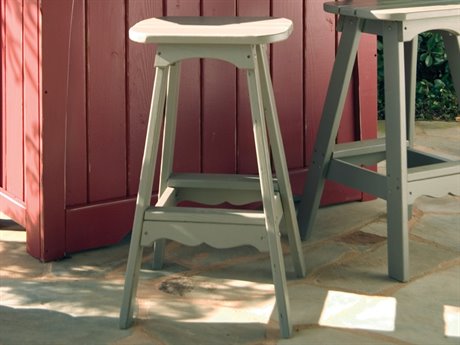 Uwharrie Chair Companion Series Wood Side Bar Stool 18Wx20.5Dx30H