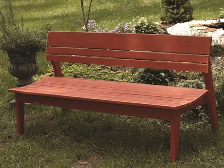 Uwharrie Chair Behren Wood Side Bench 82Wx25.5Dx33H