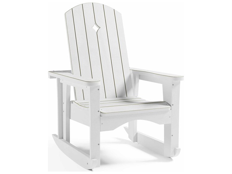 Uwharrie Chair Opal Wood Rocker Lounge Chair