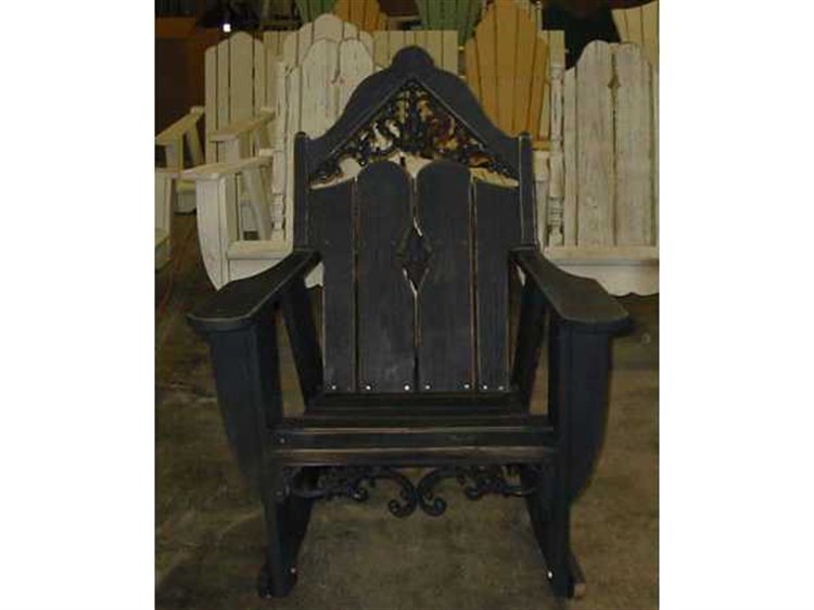 Uwharrie Chair Veranda Wood Rocker Arm Lounge Chair