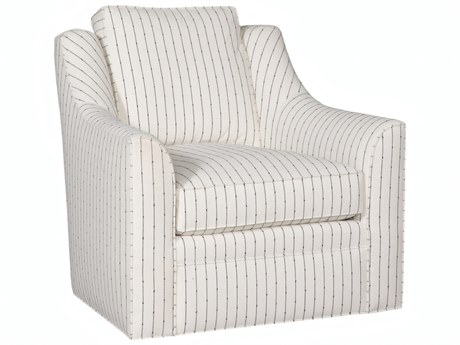 Vanguard Furniture American Bungalow Nicholas Barrel Back Swivel Chair