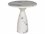 Vanguard Furniture Rockford Round Stone Pietra Grey End Table  VANP104E