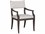 Vanguard Furniture Ridge Oak Wood Brown Upholstered Arm Dining Chair  VANTV292A