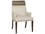 Vanguard Furniture Phelps Michael Weiss Weiss Hardwood Brown Upholstered Arm Dining Chair  VANT2W743A