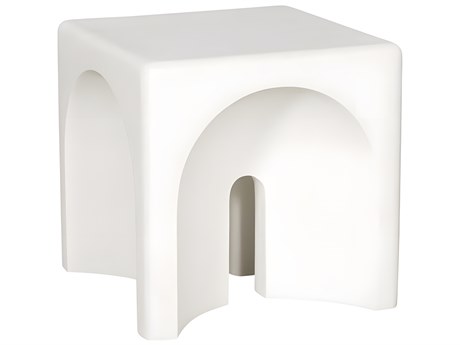 Vanguard Furniture Dorian Stone Cast Square End Table