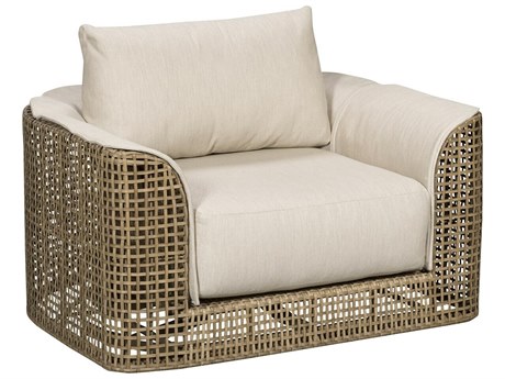Vanguard Furniture Outdoor Bliss Swivel Chair w/ Blanket
