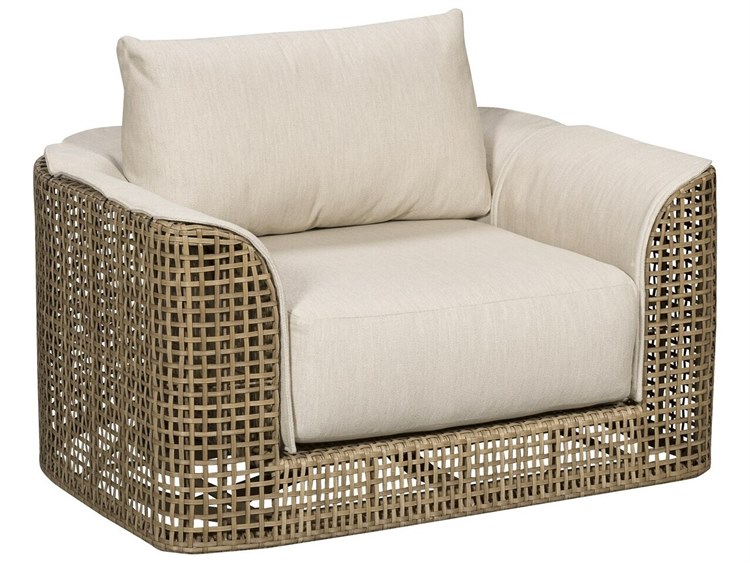 Vanguard Furniture Outdoor Bliss Swivel Chair w/ Blanket