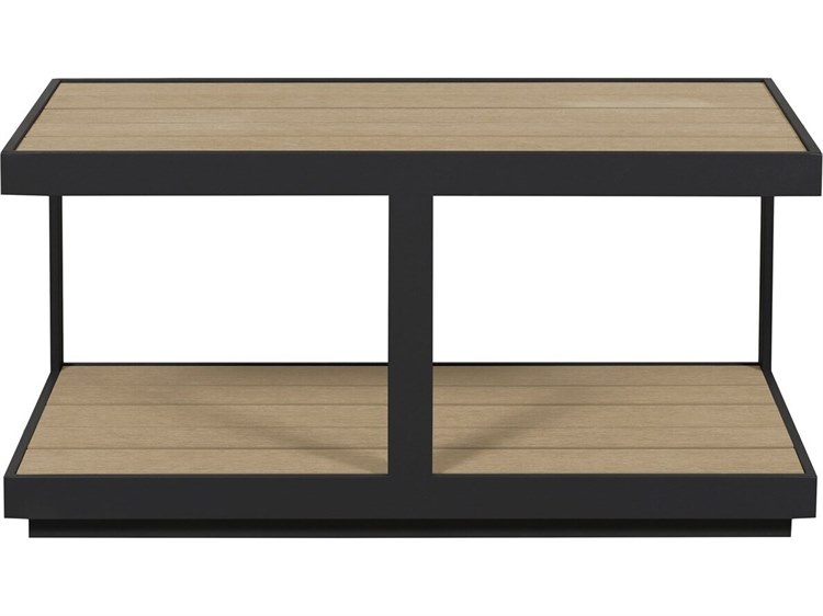 Vanguard Furniture Michael Weiss Montclair Aluminum Shadow Rectangular Coffee Table