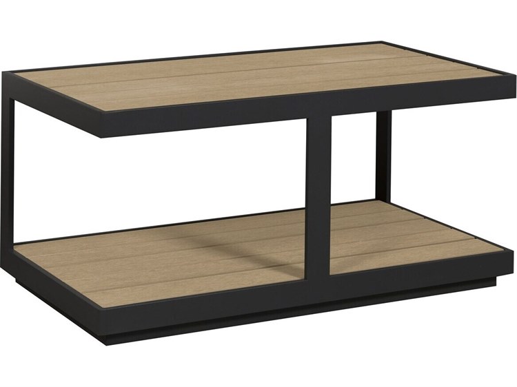 Vanguard Furniture Michael Weiss Montclair Aluminum Shadow Rectangular Coffee Table 2