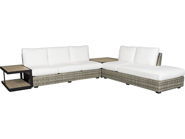 Vanguard Furniture Michael Weiss Montclair Aluminum Shadow Rectangular Coffee Table 3