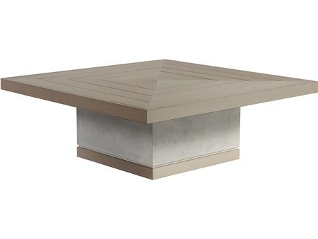 Vanguard Furniture Michael Weiss Tiburon Concrete Oyster Square Coffee Table