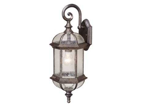 Vaxcel Cau Gold Stone Seeded Glass 8 Outdoor Wall Light Vaxcel Cau Gold Stone Seeded Glass 8 Outdoor Wall Light