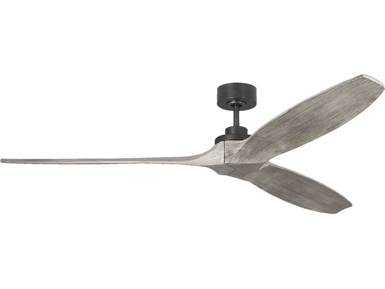 Photos - Fan Comfort Visual   Collins Smart 70" Ceiling in Aged Pewter 3CLNSM70AGP 