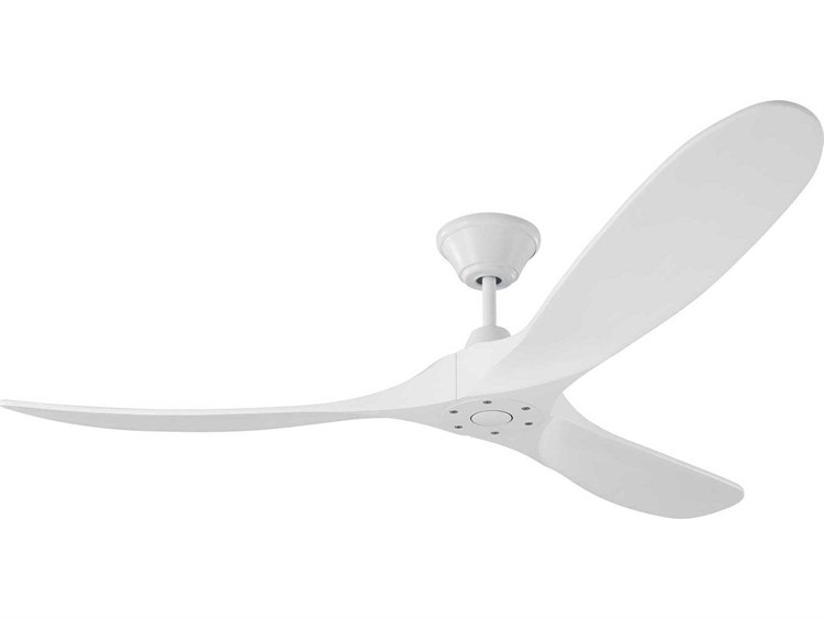 Photos - Fan Visual Comfort  Maverick 60'' Ceiling in Matte White 3MAVR60RZW