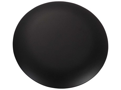 Visual Comfort Fan Minimalist Matte Black Blanking Plate
