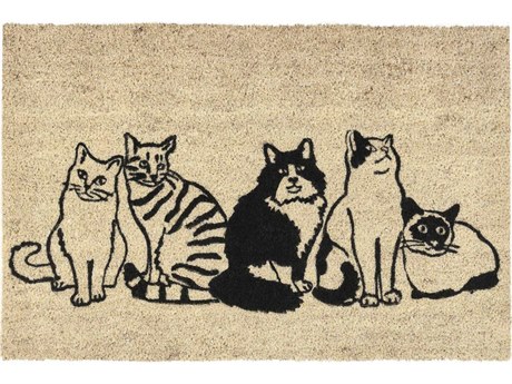 Villa by Classic Home Good Dog Animal Print Doormat