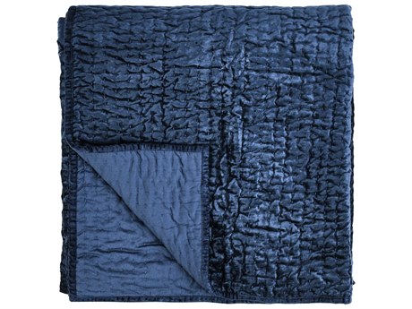 Villa by Classic Home Bari Ocean Blue Quilt