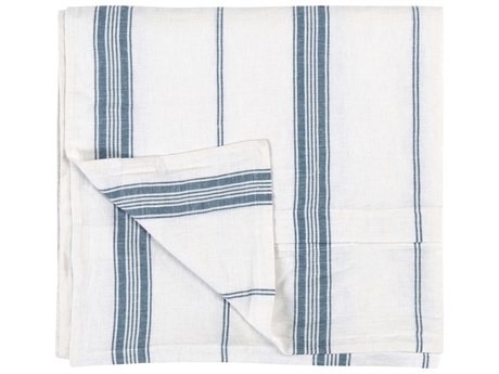 Villa by Classic Home Jayson Blue Stripe Duvet Cover