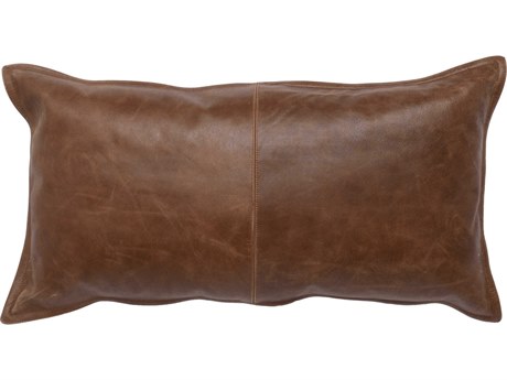 Villa by Classic Home Cheyenne Brown Throw Pillow