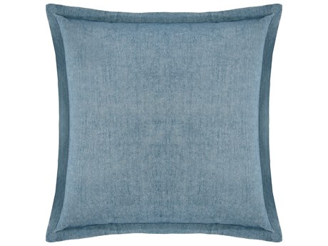 Villa by Classic Home Amy Blue Throw Pillow