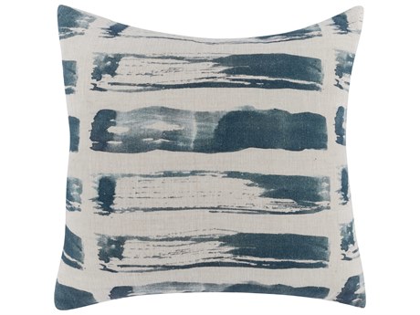 Villa by Classic Home Pacifica Blue Throw Pillow