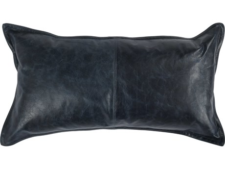 Villa by Classic Home Cheyenne Nightfall Blue Throw Pillow