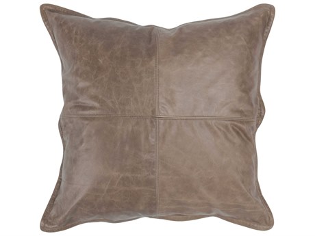 Villa by Classic Home Cheyenne Taupe Throw Pillow