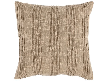 Villa by Classic Home Hannah Natural Throw Pillow